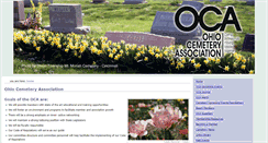 Desktop Screenshot of ohiocemeteryassociation.com